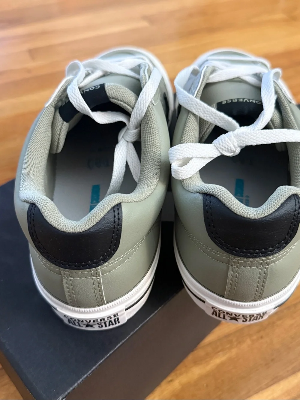 NEW Converse Sport Casual Ox Green Egret Shoes Sneakers Mens Size 11.5 A16366C